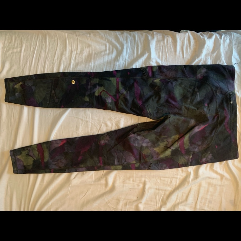 Lululemon Wunder Train ‘31 Legging with mixed print